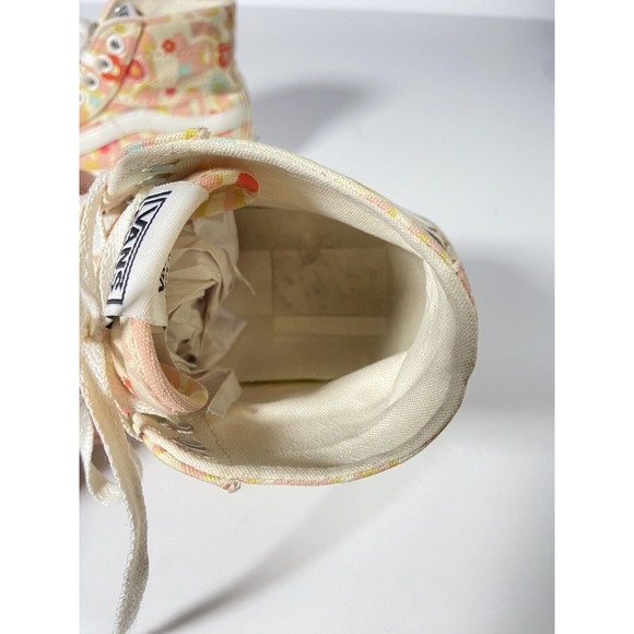 VANS Sk8-Hi Tapered Floral Women's Canvas Sneaker Skate Size 7 Eco Cush 500714 - Picture 10 of 14